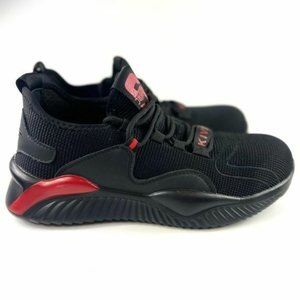 Kivini Steel Toe Safety Shoe Womens 9 Invincible Lightweight Comfortable Black